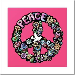 Peace Sign Posters and Art